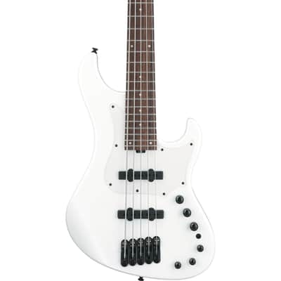 Ibanez Mode MDM1005-PW Pearl White - 5-String Electric Bass image 4