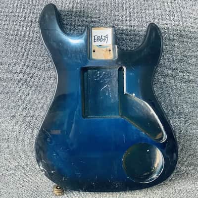 Blue Burst Mini Electric Guitar Basswood Body image 1