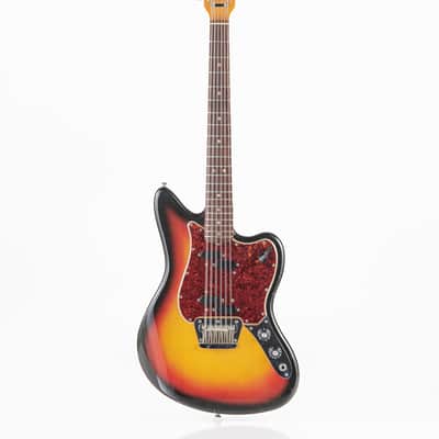 USED 1966 Fender Electric XII Electric Guitar - 3 Tone Sunburst with Original Hardshell Case image 3
