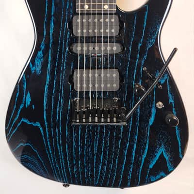 Tom Anderson Angel Player 7, Swamp Ash Body, HSH, Black w/Bora Dog Hair, Logo Bag image 5