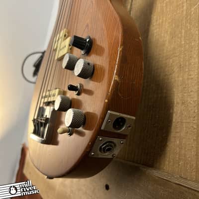 Matao Vintage 1980s Electric Bass Natural image 4
