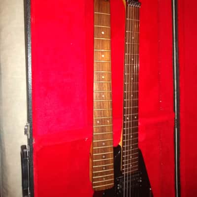 Kramer Vanguard 1984 Black 80's USA D-Plate Banana headstock Neck Rare Guitar Vintage image 19