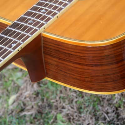 1975 Takamine Elite Doc Watson TW-30G Natural+retro case image 12