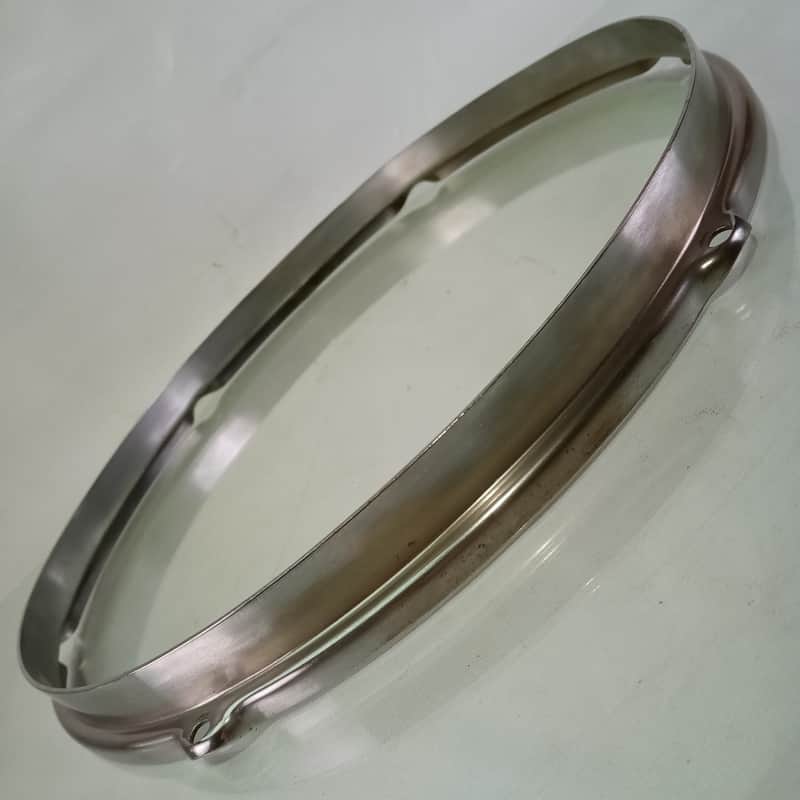 Gretsch 13"BRASS Stick-Chopper Broadkaster COB Tom Drum Rim/Hoop Double-Flange50 image 1
