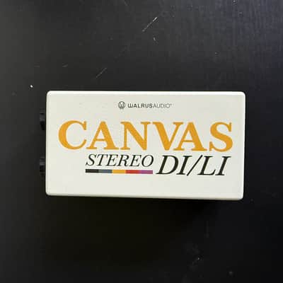 Walrus Audio Canvas Stereo Dual Line Isolator Direct Box 2022 - Present Harvest image 1