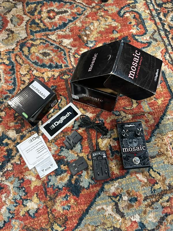 DigiTech Mosaic 12-String Effect 2010s - Black image 1