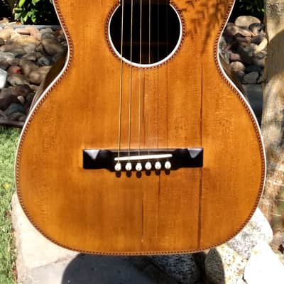 Brazilian Rosewood Parlor Guitar 1900’s image 7