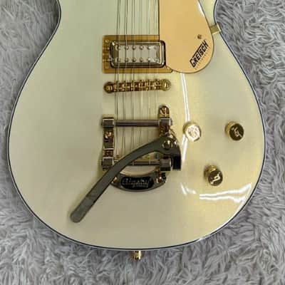 Gretsch Electromatic Pristine Limited Jet Electric Guitar w/Bigsby, White Gold image 1