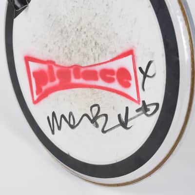 14" Pigface Drum Head Owned by Martin Atkins image 3