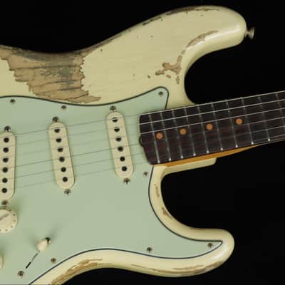 Fender Custom 1963 Stratocaster Super Heavy Relic Limited - AVW (#692) image 6