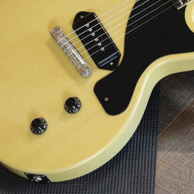 2020 Gibson Custom Shop Murphy Lab '57 Les Paul Junior Reissue Electric Guitar Ultra Light Aged TV Yellow + COA OHSC image 7