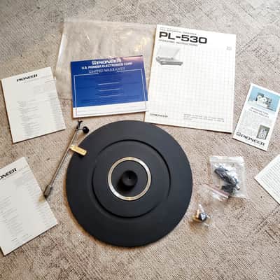 Beautiful Pioneer PL-530 fully automatic turntable + FAB upgrades! image 11