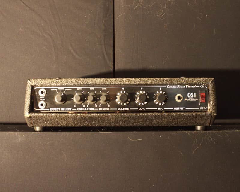 Marlboro Quadra Sound Blender QS-1 1965-1977 - Black Tolex | Reverb