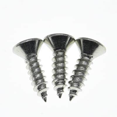30-Pack 3/8" Stainless Steel Guitar/Bass Pickguard Screws Back Plate Screws Switch Plate Screws image 3