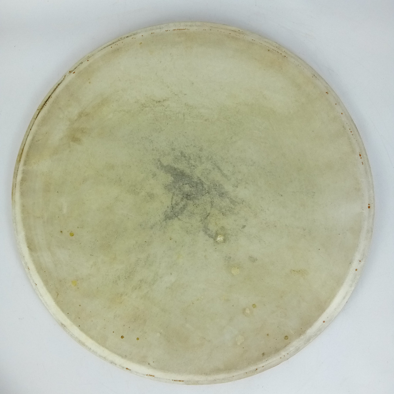 Leedy/Ludwig Unmarked 14" Snare Drum Calf Skin Batter Head Floor Tom Vintage 40s — main photograph
