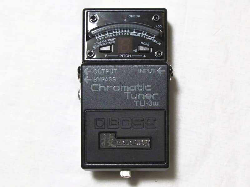 Used Boss TU-3W Waza Craft Chromatic Guitar Pedal Tuner image 1