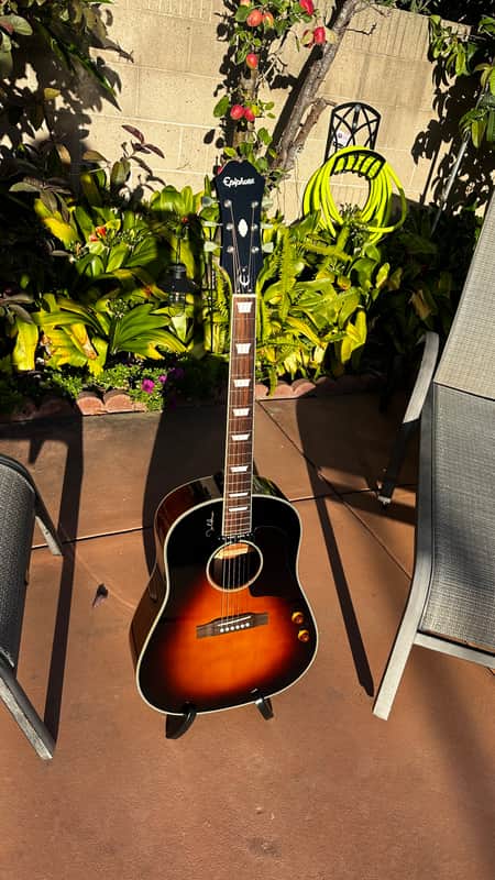 Epiphone EJ-160E John Lennon Signature 1997 - 2015 - Sunburst | Reverb