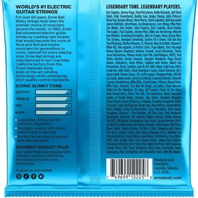 Ernie Ball Extra Slinky Nickel Wound Electric Guitar Strings - 8-38 Gauge image 2