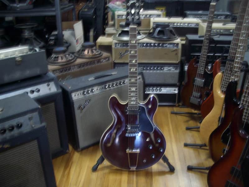 Gibson ES-335TD 1978 - Wine Red image 1
