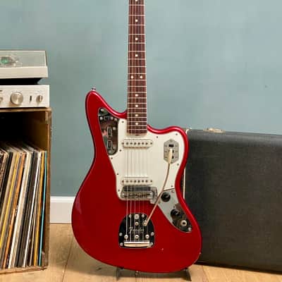 Fender Jaguar 1966 - Candy Apple red image 1