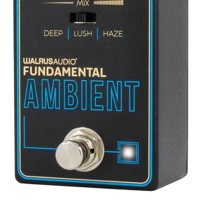 Walrus Audio Fundamental Ambient Reverb - Black / Blue image 3