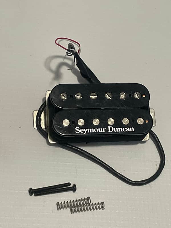 2012 Model USA Seymour Duncan SH6N Black Neck Humbucker Guitar Pickup 12.48k image 1