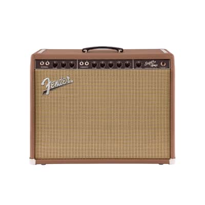 Fender '62 Super Amp Brown & Wheat image 1