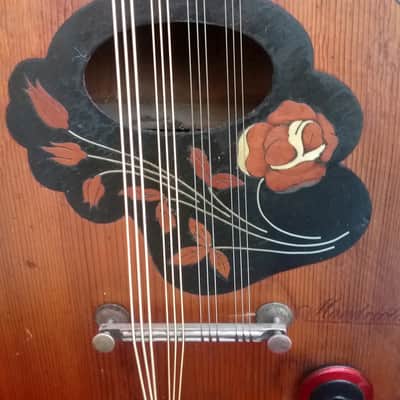 GOLDKLANG (Ger) 12 string electric concert mandolin - 30s / 50s + Hardcase image 5