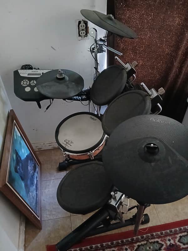 Roland Td 6 electric drum set 2006 2007 image 1