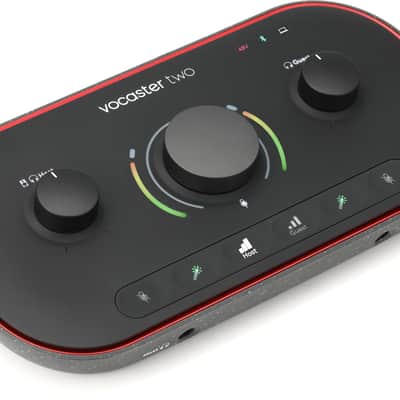 Focusrite Vocaster Two USB-C Podcasting Audio Interface image 1