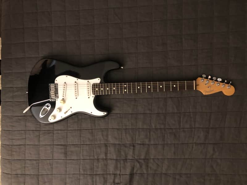 Fender 50th Anniversary American Standard Stratocaster Black image 1