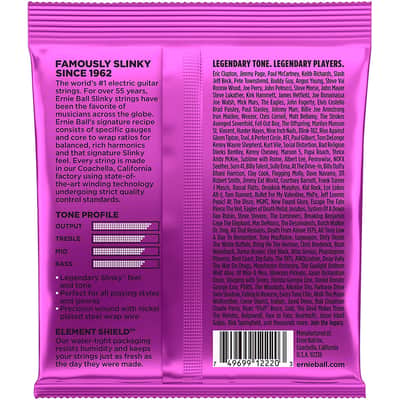 Ernie Ball EB2220 Power Slinky Electric Guitar Strings 11-48 image 4