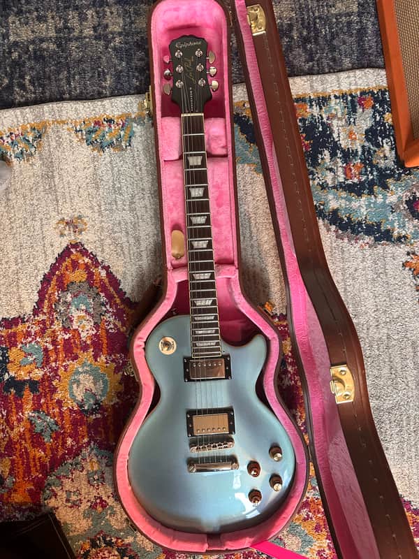 Epiphone Joe Bonamassa Signature Les Paul Standard 2013 - 2019 - Pelham Blue image 1