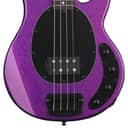 Sterling By Music Man StingRay RAY34 Bass Guitar - Purple Sparkle