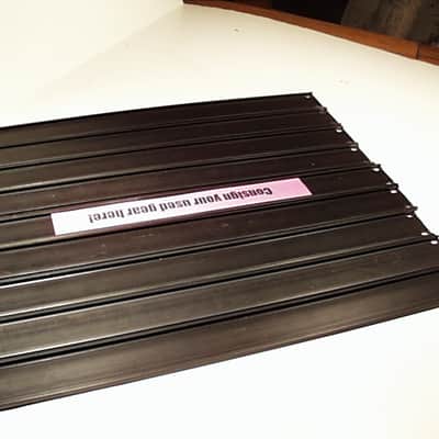 34 Rack Space Sign Holders PLASTIC - BLACK image 6