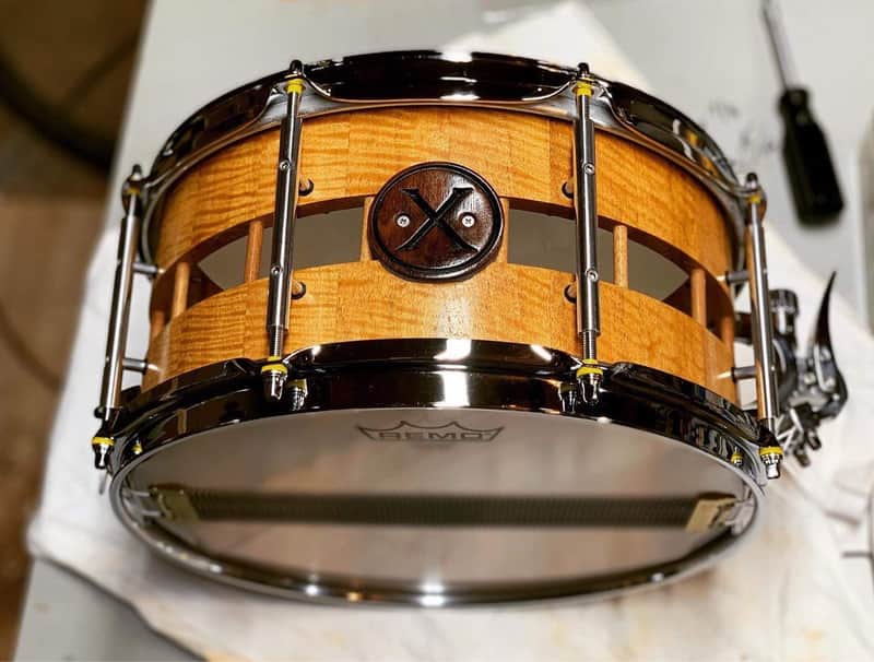 Exeter Drum Works Snare Drum - Apollo - 12x6 - Natural image 1