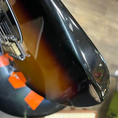Fender Stratocaster Left-handed Reverse Headstock Partscaster - Sunburst image 23