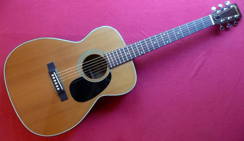Morris F-12 OOO size guitar 1974 Natural Japan Vintage BARGAIN image 1