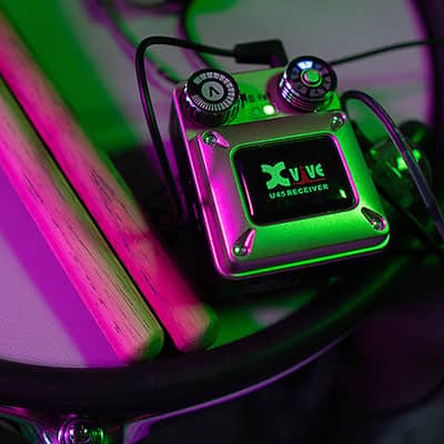 Xvive U45 In-Ear Monitor Wireless System Black image 2