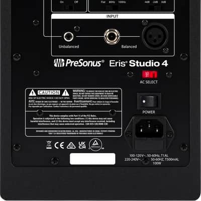 PreSonus Eris Studio 4 Black 120V image 2