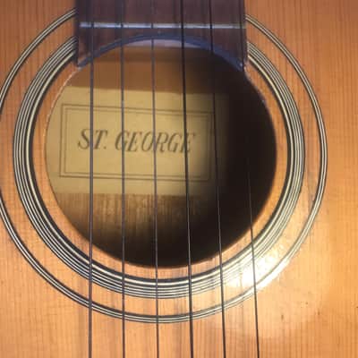 Vintage! Retro! St. George "Classique" Classical Guitar w/Case. Sale Benefits Music Education Nonprofit! image 2