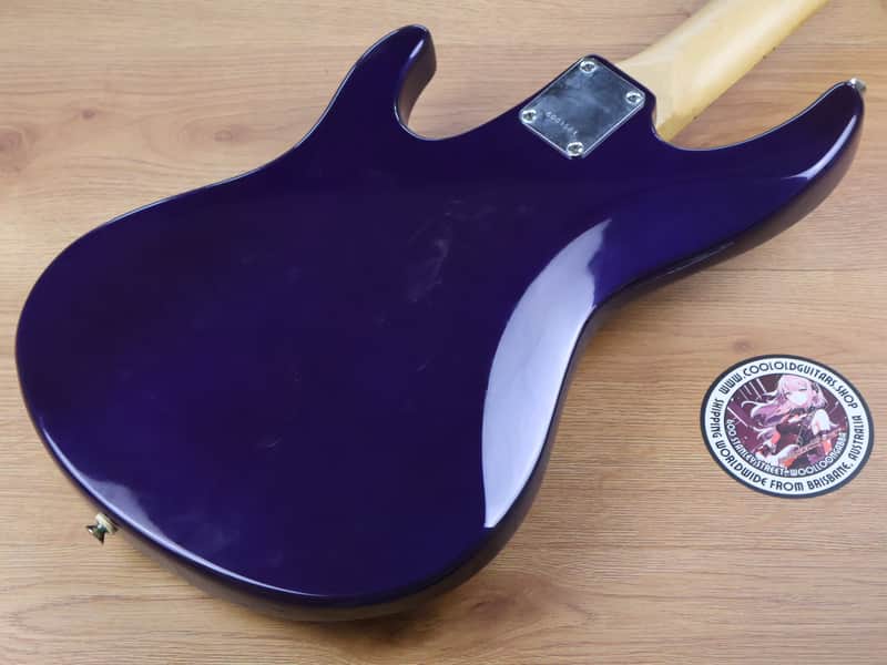 1990's Ibanez Silver Cadet Z Series PJ Bass (Purple) | Reverb
