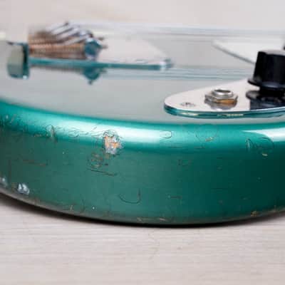 Fender MB-SD/CO Competition Mustang Bass Reissue CIJ 1997 Ocean Turquoise Metallic Japan w/ Bag image 7