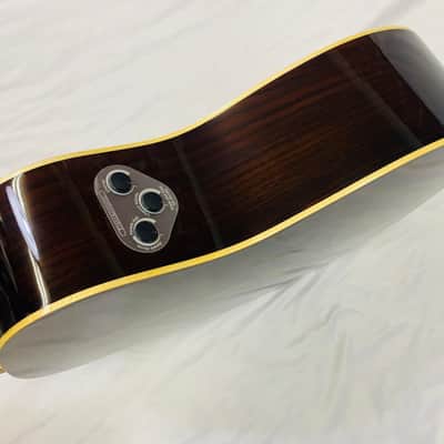 YAMAHA LL-TA VT TransAcoustic Guitar Vintage Natural - Excellent Condition image 17