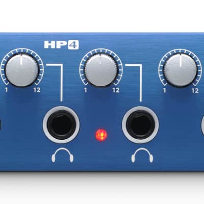 PreSonus HP4 - 4-Channel Compact Headphone Amplifier -BStock Item image 1