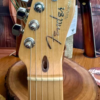 Fender American Deluxe Telecaster with Maple Fretboard - Aged Cherry Burst! image 3