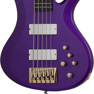 Schecter FreeZesicle Riot-5 - Freeze Purple (2298) image 11