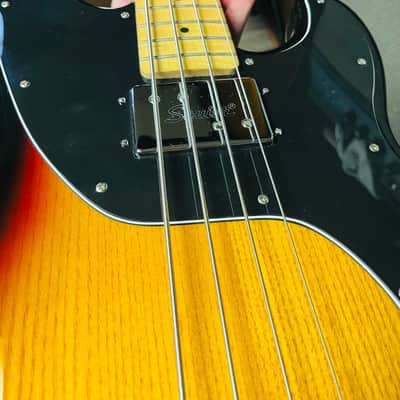 Squier Vintage Modified Precision Bass TB 2008 - 2012 - 3-Color Sunburst image 6