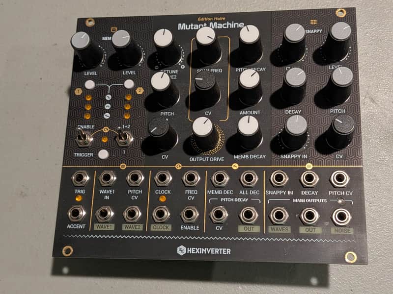 Erica Synths Mutant Machine 2025 - Black image 1