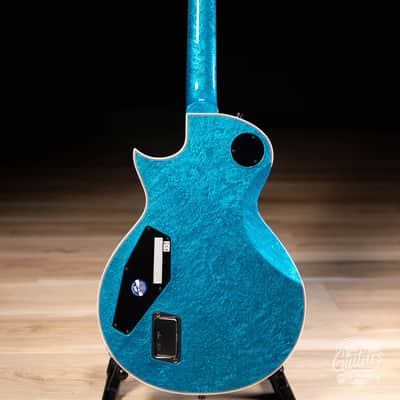 ESP Eclipse Custom Original Series Electric Guitar w/ Case – Blue Liquid Metal image 7